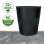 Odpadkový koš Leitz RECYCLE - plastový, 15 l, černý