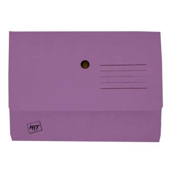 Papírová odkládací kapsa na dokumenty A4 - fialová, 1 ks