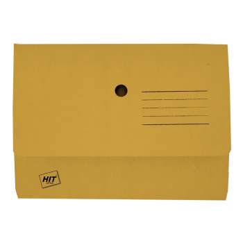 Papírová odkládací kapsa na dokumenty A4 - oranžová, 1 ks