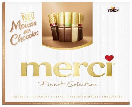 Pralinky Merci - Mousse au Chocolat, 210g