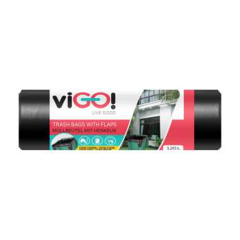 Pytle na odpadky viGo - 120 l, 26 mic, 10 ks