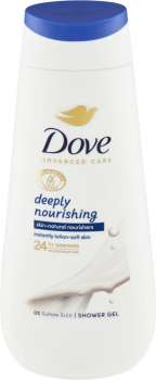 Sprchový gel Dove - Deeply Nourishing, 225 ml