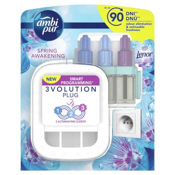 Osvěžovač vzduchu Ambi Pur 3Volution - Lenor, strojek + náplň 20 ml