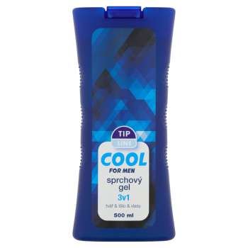 Sprchový gel Tip line - pro muže Cool, 500 ml