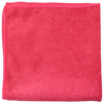 Mikroutěrka - 40 x 40 cm, červená