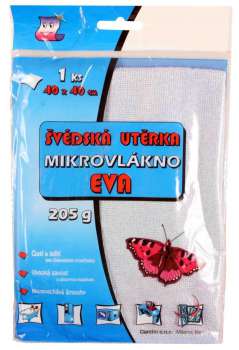 Mikroutěrka Eva - 40 x 40 cm, mix barev