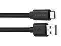 Datový a nabíjecí USB kabel Avacom - USB - USB Type-C, 1 m, černý