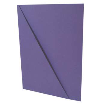 Zakládací desky s rohovou kapsou - A4, kartonové, fialové, 1 ks