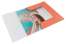 Desky s chlopněmi a gumičkou Esselte Colour'Breeze - A4, kartonové, korálové, 1 ks