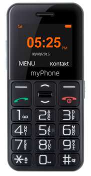 Mobilní telefon myPhone Halo Easy Senior - černý