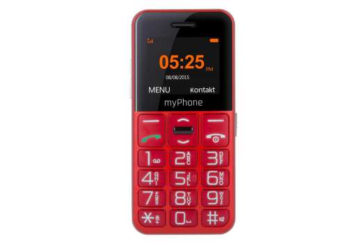 Mobilní telefon myPhone Halo Easy Senior - červený