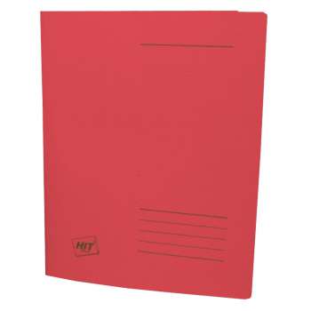 Papírové rychlovazače HIT Office - A4,  červené, 100 ks