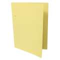 Papírové desky bez chlopní HIT Office EKO - A4, žluté , 1 ks