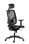 Kancelářská židle Skill - s podhlavníkem, synchronní, černá