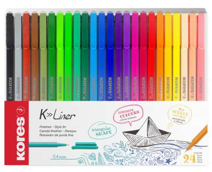 Sada linerů K-LINER SET, mix 24 barev