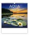 Nástěnný kalendář 2027 Aqua