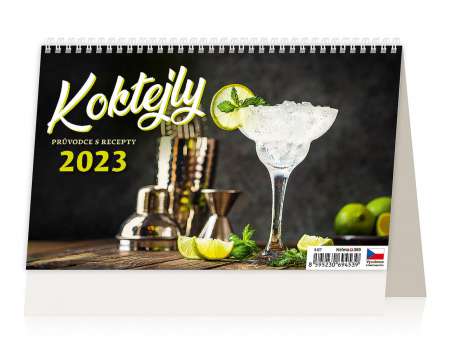 Stolní kalendář 2023 Koktejly