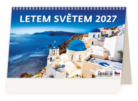 Stolní kalendář 2027 Letem světem