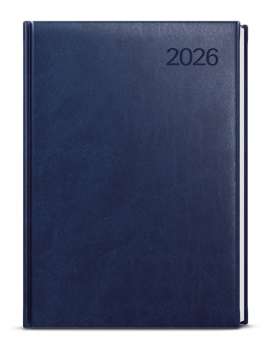 Týdenní diář 2026 Vivella - A4, modrý