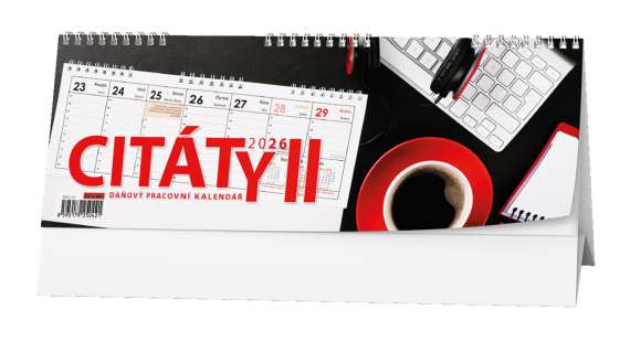 Stolní kalendář 2026 Citáty II.