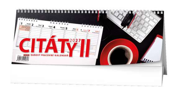 Stolní kalendář 2027 Citáty II