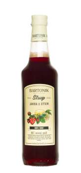 Sirup Bartonik - jahoda a citron, 500 ml