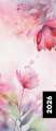 Diář měsíční kapesní PVC Pastelini - design Flowers 2026