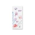 Diář měsíční kapesní PVC Pastelini - design Flowers 2027
