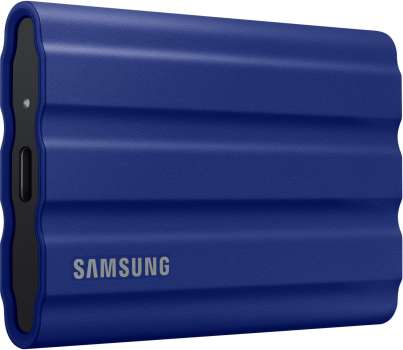 Samsung T7 Shield, 1TB, modrá