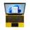 UMAX VisionBook 12WRx, žlutá (UMM230223)