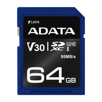 ADATA Premier Pro SDXC 64GB UHS-I U3