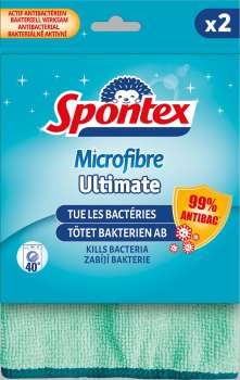 Utěrky Spontex Microfibre Ultimate - 2ks