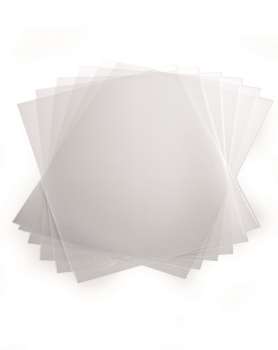 Krycí PP fólie k násuv.spínacím hřbetům A4 (50 ks)