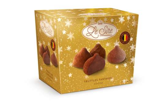 Belgické kakaové lanýže, zlatý obal, 150 g