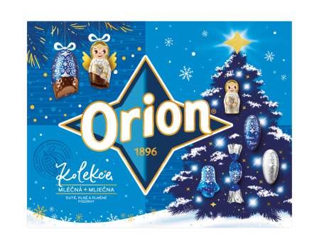 Vánoční kolekce Orion, mléčná, 347 g