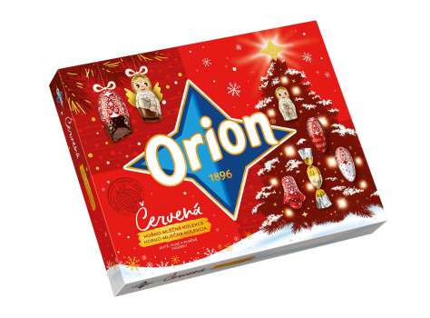 Vánoční kolekce Orion, červená, 351 g