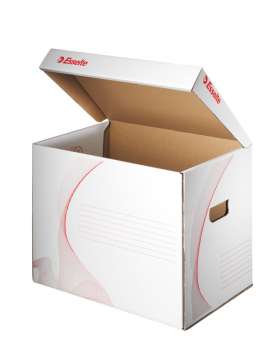 Archivační krabice Esselte Standard - bílá, 39,8 x 30,2 x 28 cm