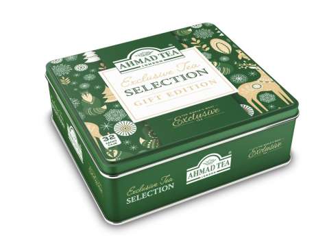 DÁREK: Luxusní dárková sada čajů Exclusive Tea Selection v plechové dóze