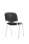 Konferenční židle ISO N - černá, kostra chrom