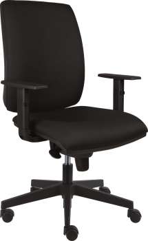 Kancelářská židle Manhatan, SY - synchro, černá