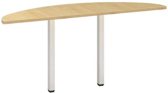 Přídavný stůl Alfa 200 - 160 cm, divoká hruška/bílý