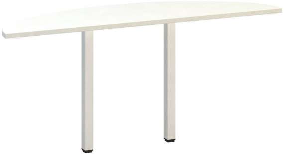 Přídavný stůl Alfa 200 - 162,5 cm, bílý/bílý