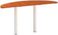 Přídavný stůl Alfa 200 - 142,5 cm, třešeň/bílý