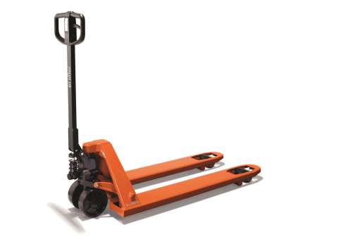Paletový vozík BT Lifter LHM230 - polyuretanová kolečka zdvojená, oranžový