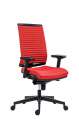 Kancelářská židle Omnia Ribbed - červená
