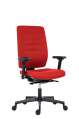 Kancelářská židle Eclipse - synchronní, červená