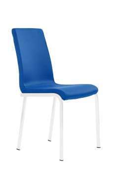 Konferenční židle 1920 Alex - látková, modrá