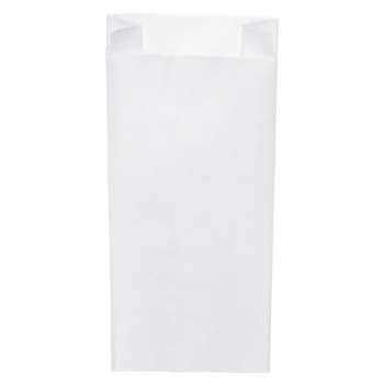 Svačinový sáček - papírový,  12 + 4 x 24 cm, 100 ks