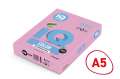 Barevný papír IQ Color A5 - PI25, růžový, 80 g/m2, 500 listů