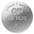 Knoflíkové lithiové baterie GP - CR1620, 5 ks